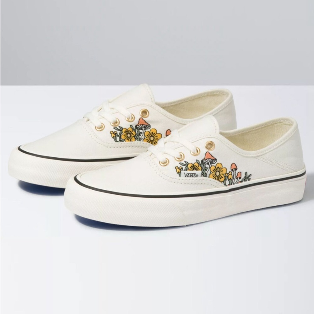 White Mushroom Vans